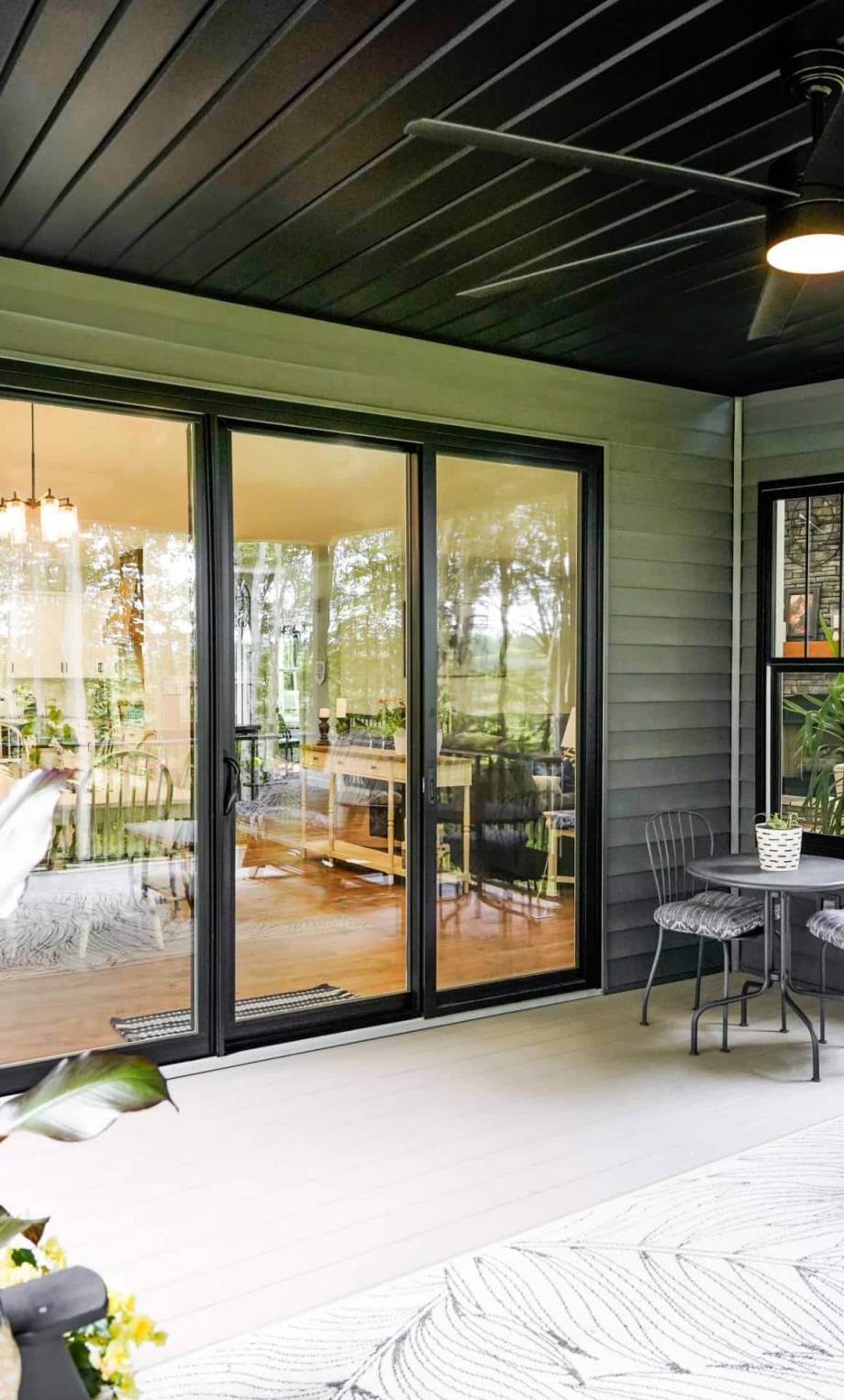 Black Sliding Patio Doors