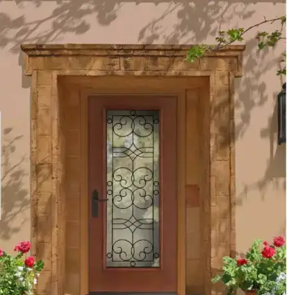 glass entry door