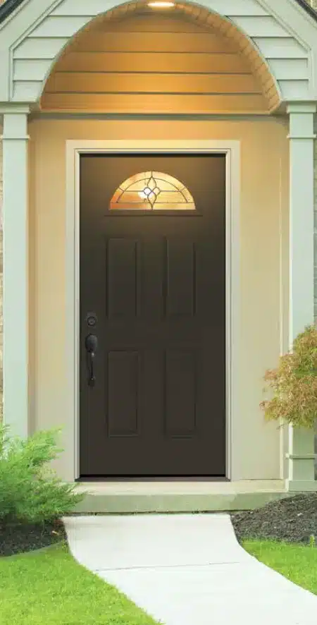 Fan Lite Entry Door