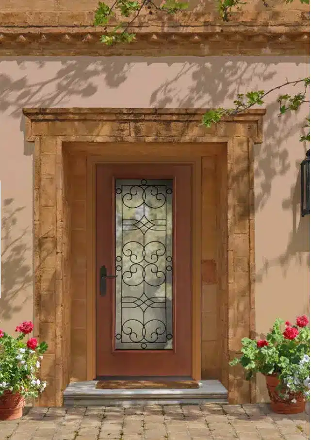 glass entry door